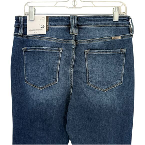 NWT KanCan Brenda Essentials High Rise Bootcut Raw Hem Jeans Size 11/29 - Picture 6 of 11